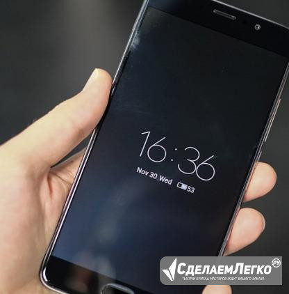 Смартфон Meizu Pro 6, 64 гб черный Чебоксары - изображение 1