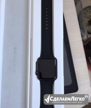 Apple Watch Корп.42 мм «серый космос" Ориг Москва - изображение 1