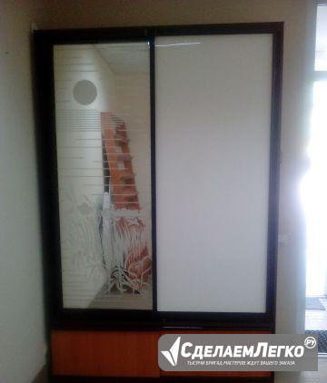 Шкаф с магнитно-маркерной доской и зеркалом Краснокамск - изображение 1