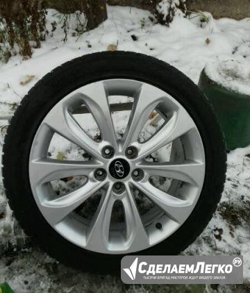 Комплект 225/45 R18 оригинальных шипованных колёс Москва - изображение 1