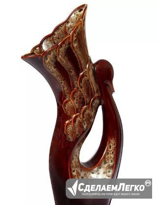 Ваза напольная керамическая "Лебедь" Омск - изображение 1