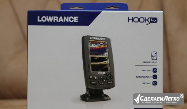 Эхолот Lowrance Hook 4x 83/200/455/800 Киров - изображение 1