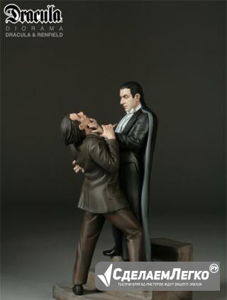 Sideshow Dracula VS Renfield Diorama Universal Mon  - изображение 1