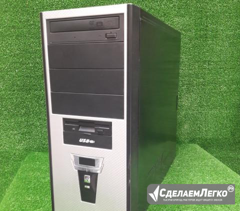 Офисный пк (Amdx2/2gb ram/350/80/x1300) Архангельск - изображение 1