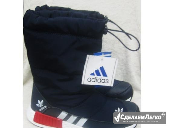 Дутики(сапоги) adidas новые на меху (38р.) Москва - изображение 1