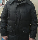 Мужской зимний длинный пуховик Москва