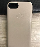 Чехол iPhone7 Leather Case бежевый Санкт-Петербург