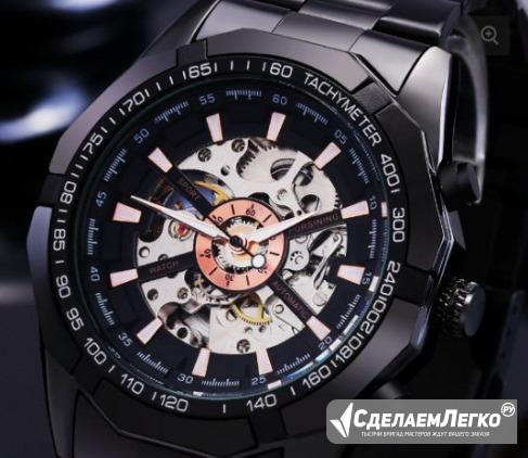 Мужские часы Winner Sport 328, Black / White Краснодар - изображение 1