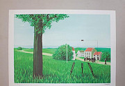Rene Magritte оригинальная литография Рене Магритт Москва
