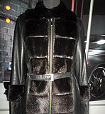 Куртка кожаная с норкой 46 Барнаул