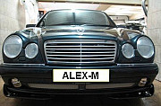 Элероны переднего бампера под окрас Mercedes w 210 Москва