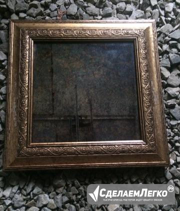 Зеркало под старину в багете Уфа - изображение 1
