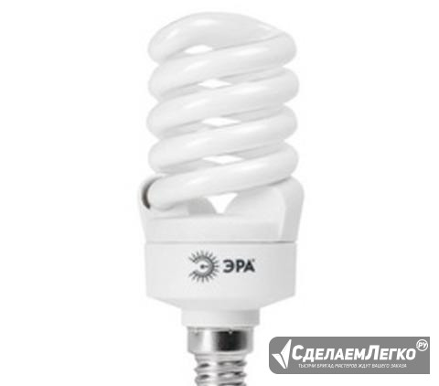 Лампа энергосберегающая цоколь Е14 Барнаул - изображение 1