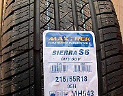 Новые летние шины 215/55R18 Maxtrek Sierra S6 Тюмень
