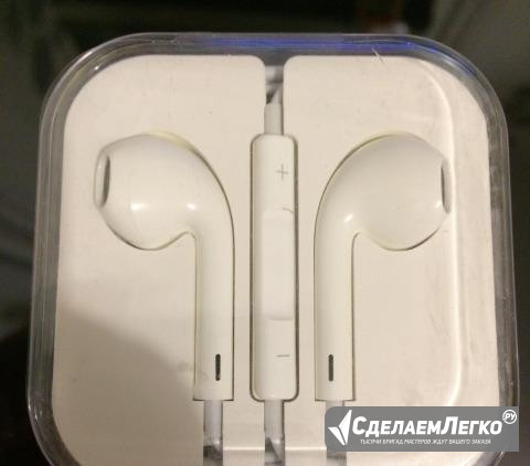 EarPods гарнитура наушники неоригинал Томск - изображение 1