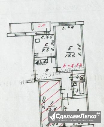 3-к квартира, 66.9 м², 5/5 эт. Тверь - изображение 1