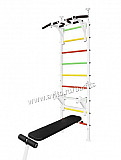 Шведская стенка "Новичок+" в распор, стойка+скамья Санкт-Петербург