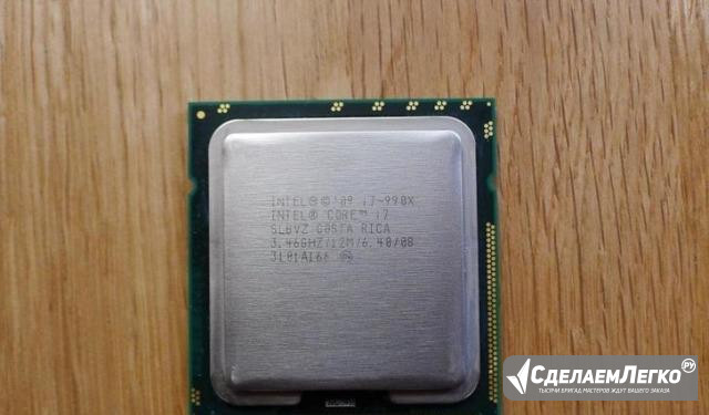 Intel Core i7-990X Extreme Edition 3.46 slbvz б/у Москва - изображение 1