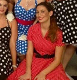 Новое платье в горошек, пин ап (Pin up), рокабилли Москва