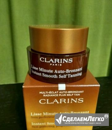 Крем автозагар для лица и декольте Clarins Москва - изображение 1