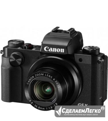 Фотоаппарат Canon PowerShot G5 X черный 20.2Mpix Санкт-Петербург - изображение 1