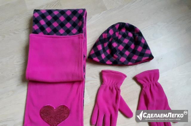 Шапка шарф и перчатки новые JOE boxer из США  - изображение 1