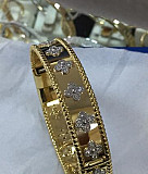 Золотой браслет ванклиф van cleef Москва