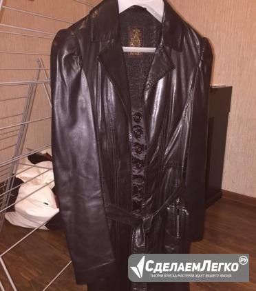 Плащ кожаный Москва - изображение 1