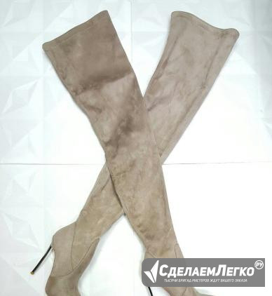Ботфорты Casadei до середины бедра, 12см Москва - изображение 1