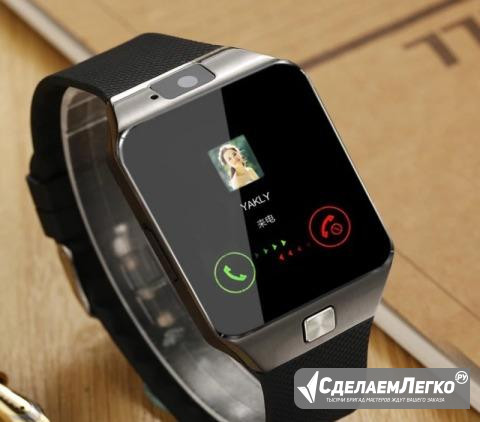 Умные часы-телефон Smart Watch DZ09 Москва - изображение 1