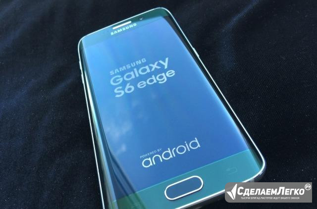 Samsung Galaxy S6 Edge 32 Gb Green Brilliant Белгород - изображение 1