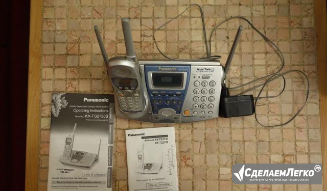 Радиотелефон Panasonic kx-tg2730. Блок питания 9В Москва - изображение 1