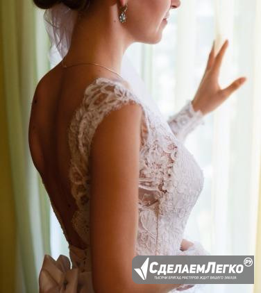 Свадебное платье с открытой спиной Краснодар - изображение 1