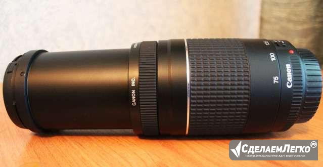 Обеъктив CanonEF 75-300USM как новый Барнаул - изображение 1