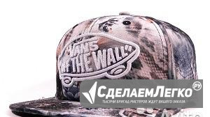 Кепка Vans off the wall 3D с прямым козырьком Москва - изображение 1