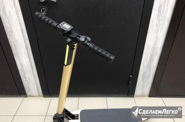 Электро Самокат Kick Scooter XT Gold.New.Магазин Омск - изображение 1