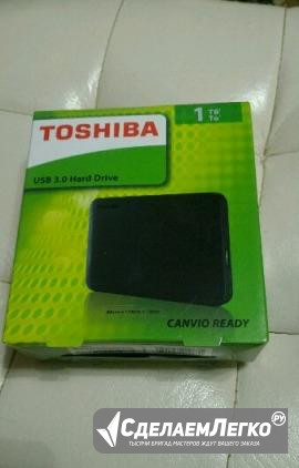HDD 1 Tb USB3.0 Toshiba (новый, не распакован) Ростов-на-Дону - изображение 1