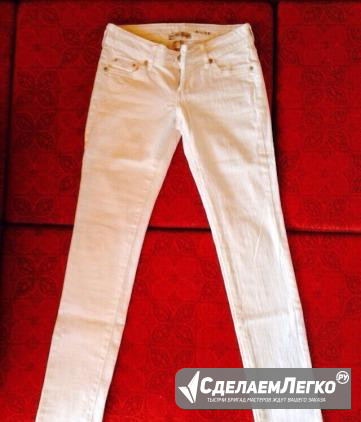 Продам новые белые джинсы Иркутск - изображение 1