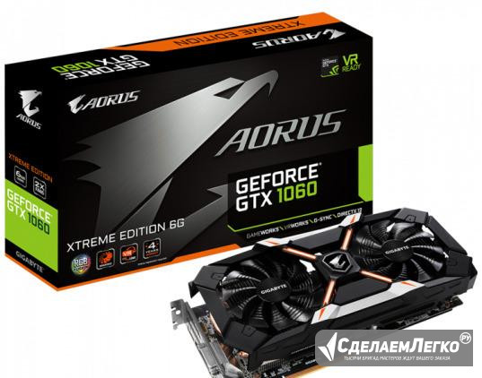 GTX 1060 6GB Aorus Xtreme edition Волгоград - изображение 1