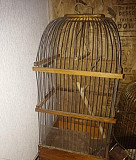 Клетка для птиц, деревянная, большая Жуковский