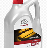 Масло моторное Toyota engine oil 5w40 синтетика 5л Чита