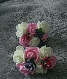 Резинки и заколки для волос ручная работа 