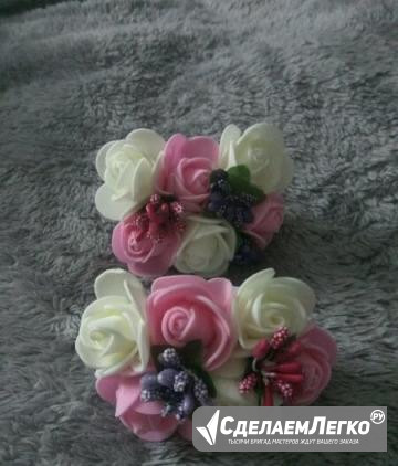 Резинки и заколки для волос ручная работа  - изображение 1