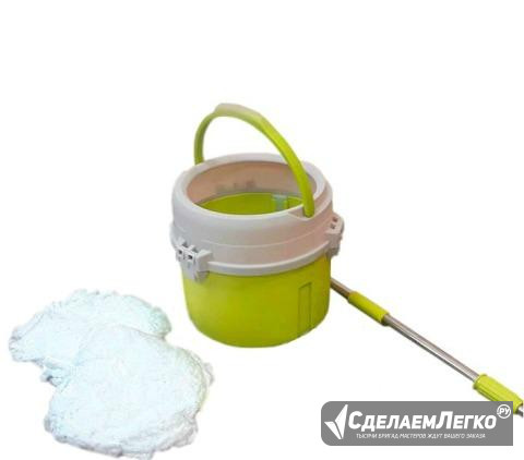 Швабра С ведром spin MOP compact MIX Москва - изображение 1