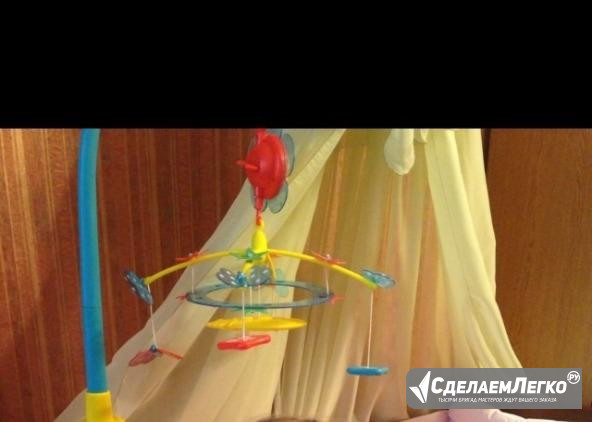 Балдахин бледно зеленого цвета и держатель Симферополь - изображение 1