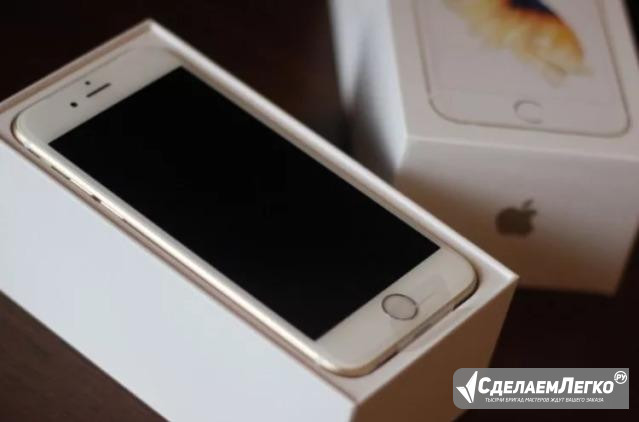 iPhone 6s 64Gb Gold Новый(Ref.) Магазин Псков - изображение 1