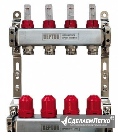 Коллектор для водяного теплого пола на 2 выхода Санкт-Петербург - изображение 1