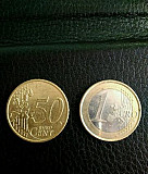 Монеты евро Орел