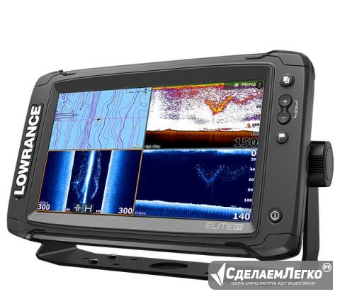 Картплоттер-эхолот Lowrance Elite-9 Ti TotalScan Санкт-Петербург - изображение 1