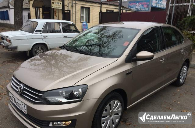 Volkswagen Polo 1.6 AT, 2015, седан Краснодар - изображение 1